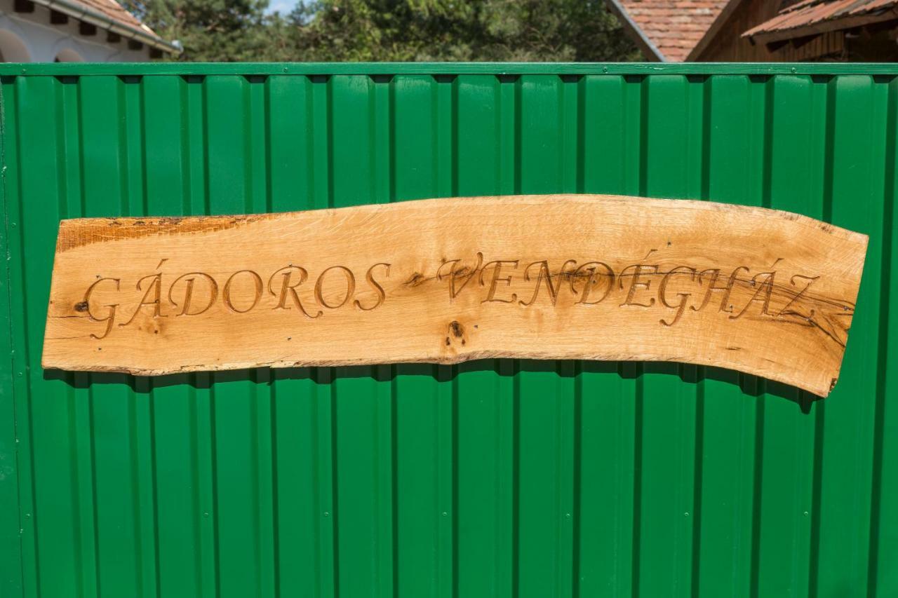 Hotel Gádoros Vendégház à Egerszalók Extérieur photo